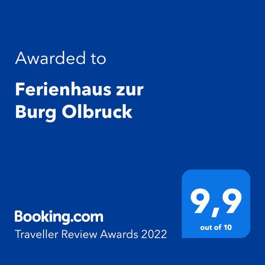 Ferienhaus Zur Burg Olbruck Hain  Ngoại thất bức ảnh